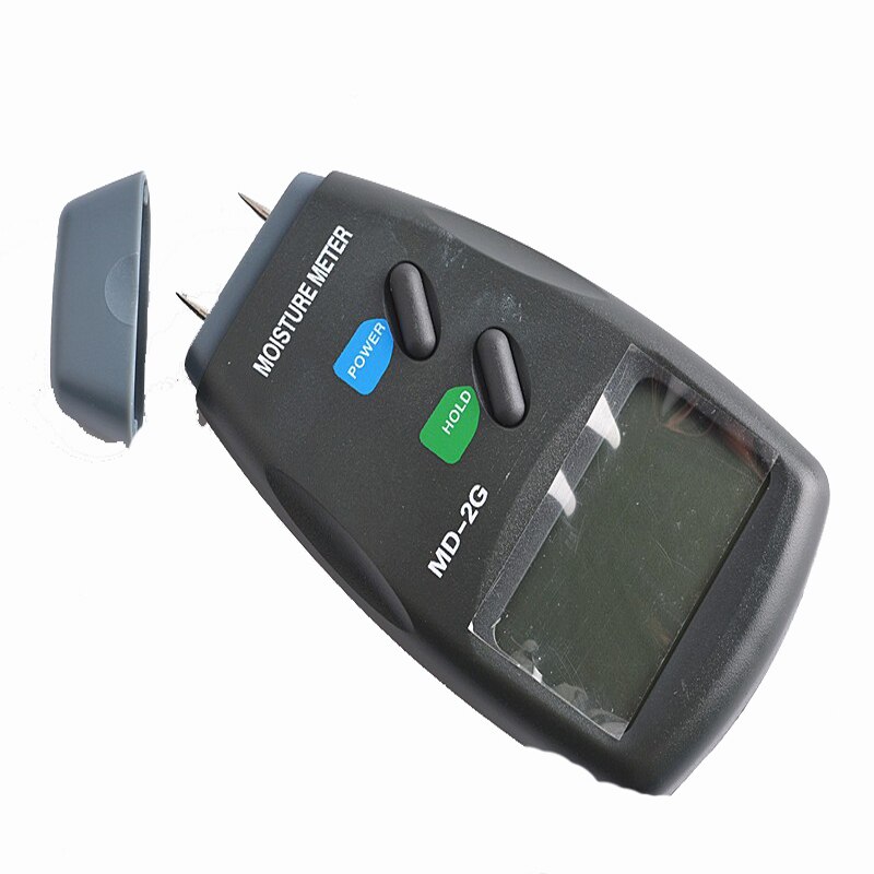 MD-2G LCD Digital Moisture Wood Meter digital tester 2-pin Wood Moisture Meter Humidity Tester