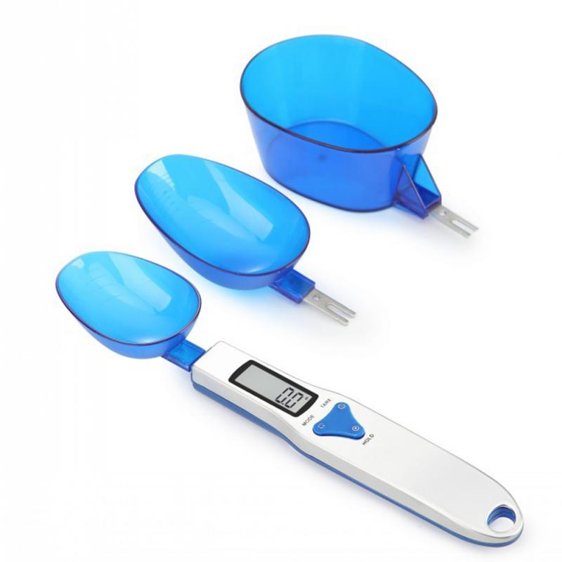 3 PCS 500/0. 1g Nauwkeurige Digitale Maatlepels Elektronische Lepel Schaal Keuken Voedsel LCD Display Volume Schaal Meetinstrumenten