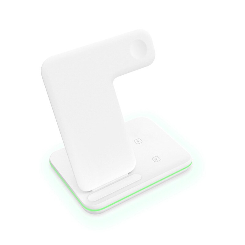 15w kabellose ladegeräte für iphone 13, 12 , 11 xs max, xr ,  x 8, 3 in, 1 qi; schnellladestation für apple watch 7 se, 6, 5 und airpods pro: Weiß