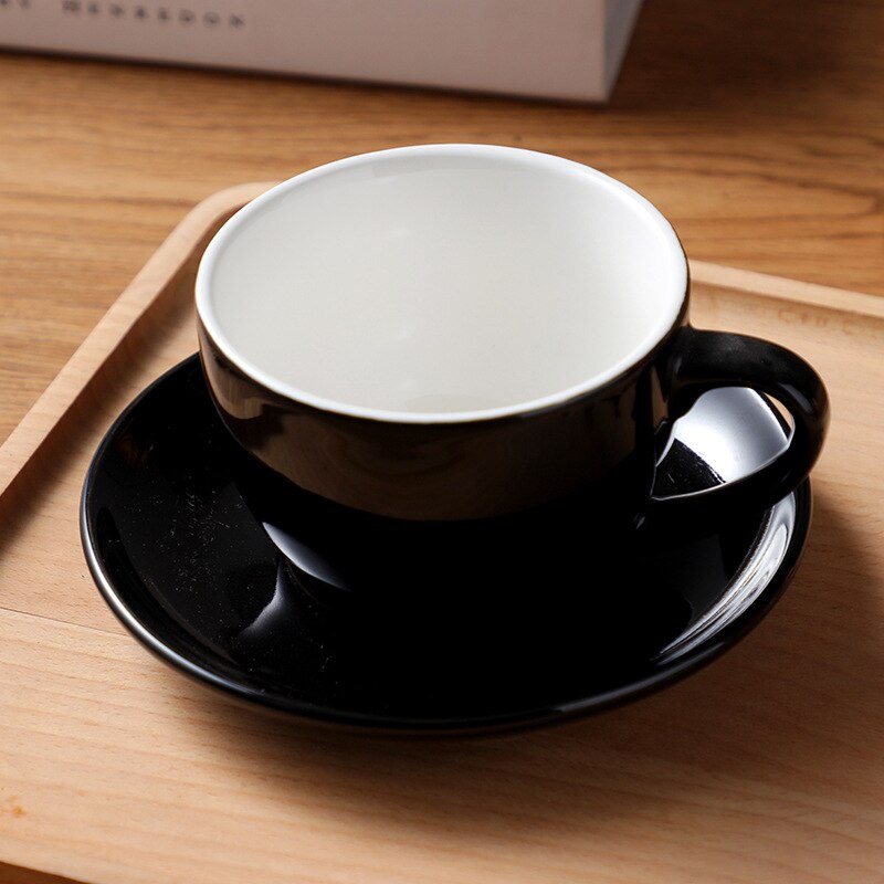 The Van Gogh Art Painting Coffee Mugs The Starry Night Sunflowers The Sower Irises Saint-Remy Coffee Tea Cups: black