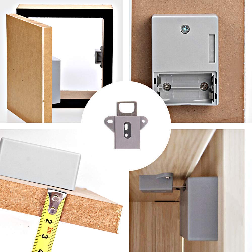 Serrure à capteur Invisible, tiroir à carte IC EMID, armoire numérique, serrures électroniques intelligentes pour quincaillerie de meubles de garde-robe