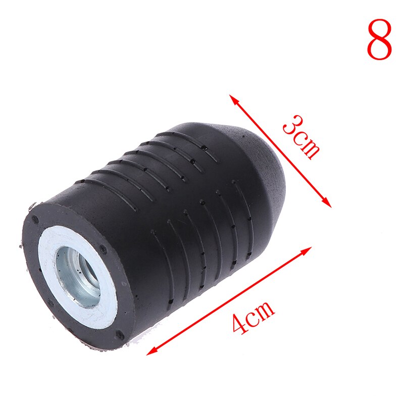 12pcs Replaceable Percussion deep Massage gun Tips For Jigsaw Massager Bit Tip Set Body Muscle Massager Black/Red: 8