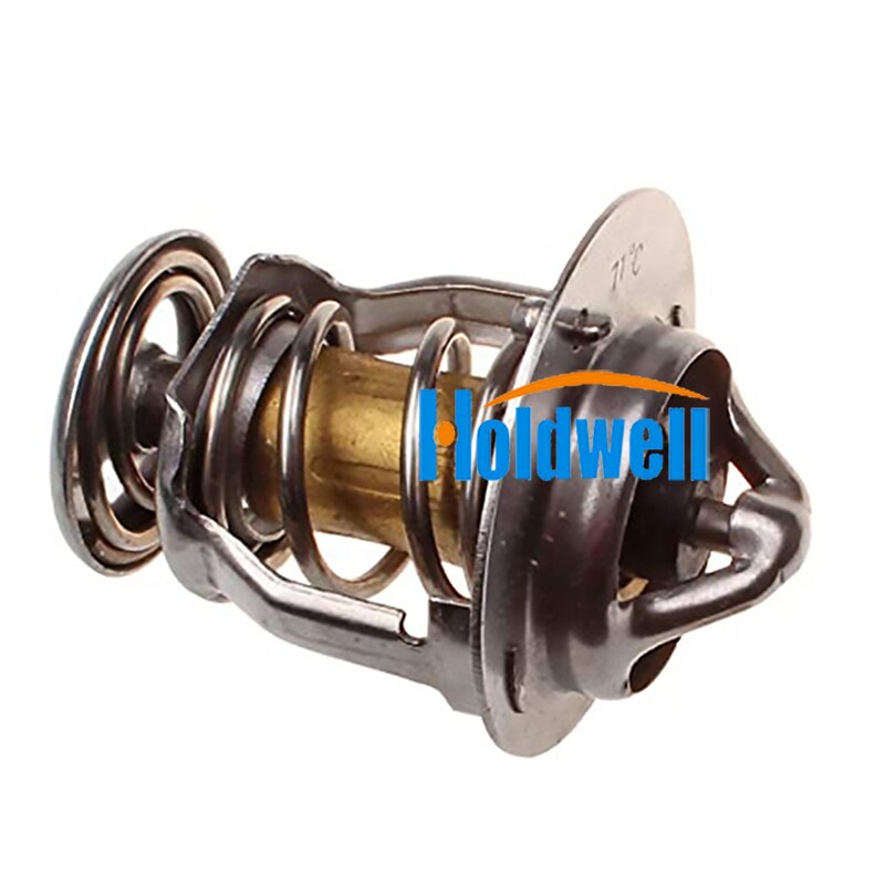 Holdwell 71℃ 160°F Thermostat 129155-49801 for Yanmar Engine 3TNE84 3TNE88 3TNV84 3TNV88