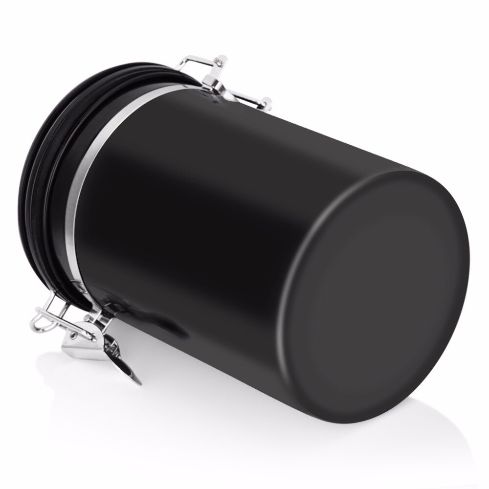 Large Airtight Coffee Container Stainless Steel Tea Storage Chests Kitchen Sotrage Canister Coffee Tea Caddies Teaware