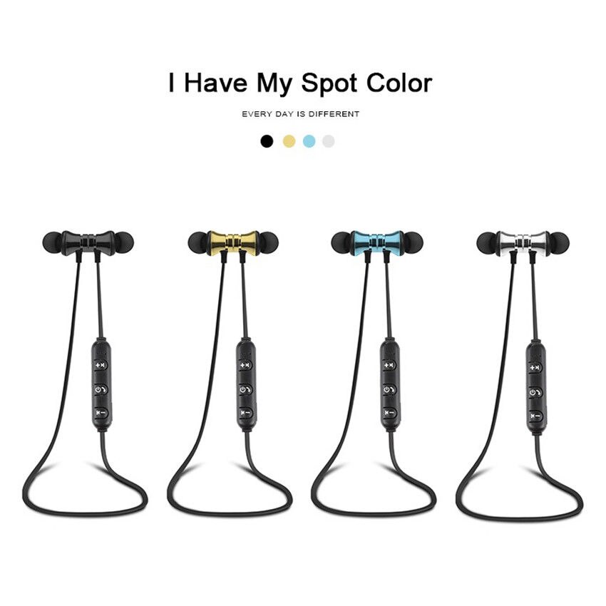 Xt11 magnetische draadloze bluetooth oordopjes, muziek, waterdichte headset, nekband, sport oordopjes, oordopjes met microfoon voor iphone en xiaomi