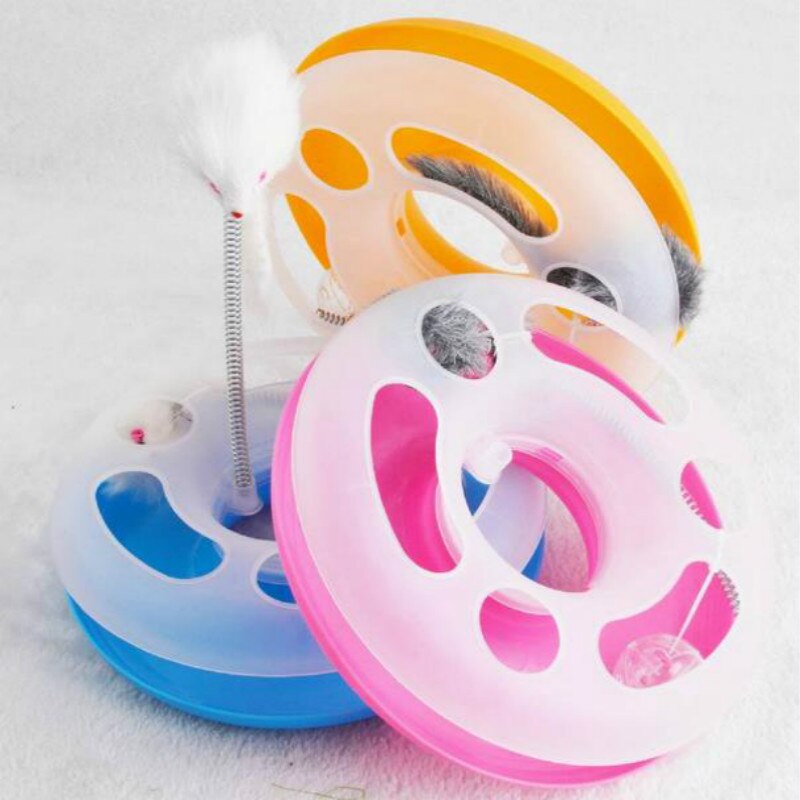 Rattlesnake Peluşlu Crazy Circle Cat Toy – Vicedeal