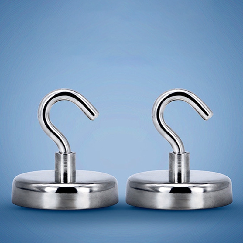 1Pcs Magnetic Hanging Hooks Hold Strong Magnet Hanger For Home Kitchen Wall Hook