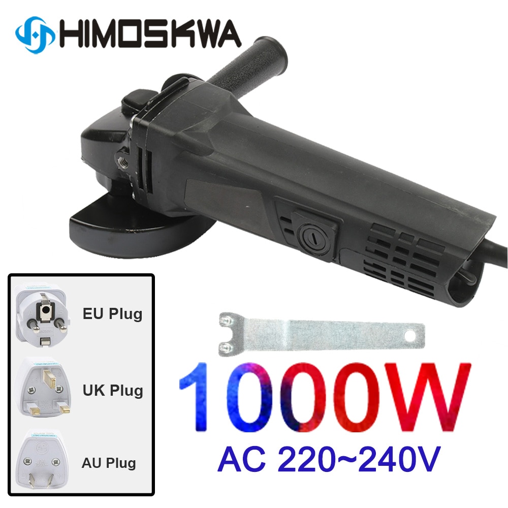 Multi-function Household 1000w polishing machine hand grinding machine polishing grinding machine angle grinder power tools 220V