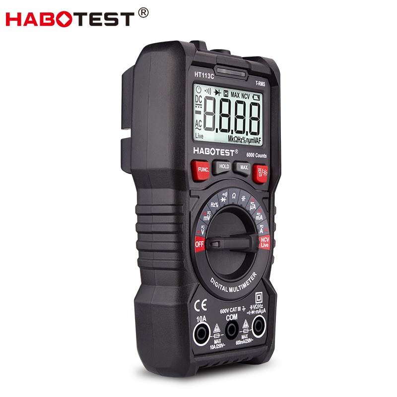 Habotest HT113C Digitale Multimeter Tester Profesional Transistor Tester Multitester Multi Meter