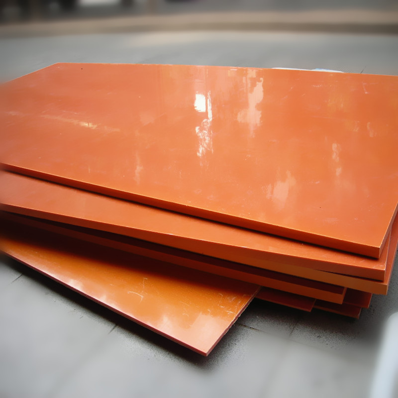5mm de espesor 300x300 Placa de baquelita placa aislante panel eléctrico plexiforme capa fenólica papel laminado