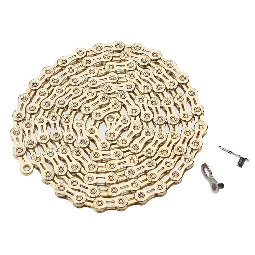 Mtb terrengsykkel sykkel sykling 10 hastighet 116 uthult stålkjede variabel hastighet kjede hul variabel hastighet kjede