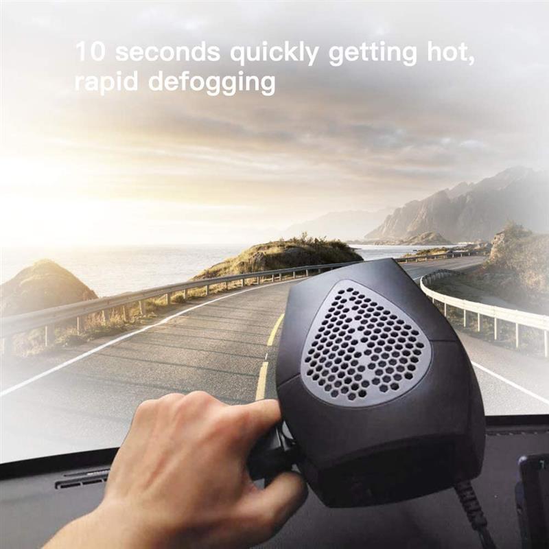 Car Heater Rotated Base Defroster Portable Fast Heating Device Heat Car Heating Fan Dissipation Car Heater