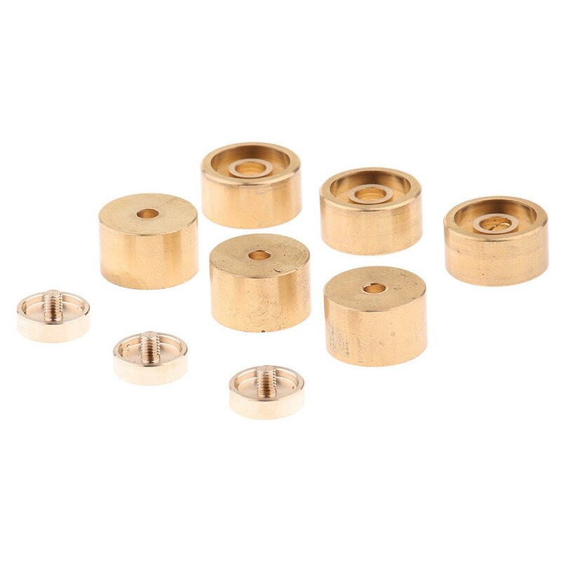 1 Juego de botones de trompeta de válvula de dedo accesorios de piezas de trompeta Accesorios para Instrumentos Musicales para trompeta-dorado