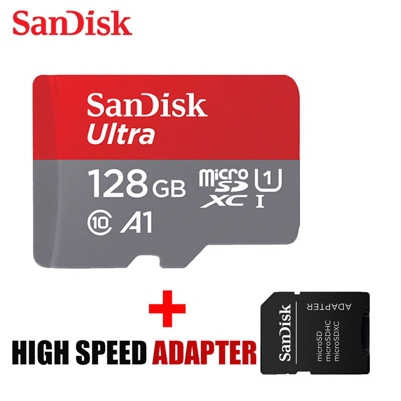 Sandisk tarjeta sd micro 16gb 32gb 64gb cartao 200gb de memoria de carte sd micro 128gb 256GB Clase 10 98 MB/S tarjeta de memoria gratis: A1 128G-AP