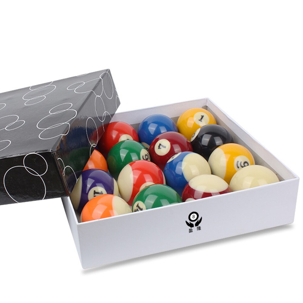 1 impostato/16 pz 48 MILLIMETRI Palla Da Biliardo kit Numero di Stile di Dimensioni Regolamentari Biliardo piscina palle impostato Completo per A casa del club di Gioco Forniture