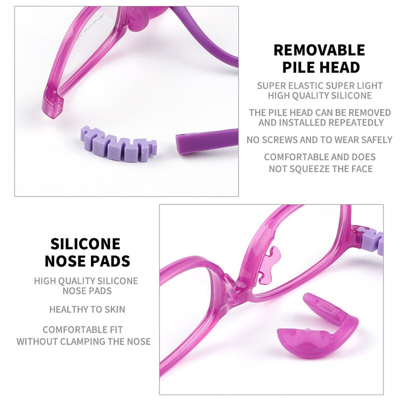 Lunettes Anti-lumière bleue pour enfants, écran pour garçons et filles, matériaux respectueux de l'environnement, couleurs bonbons, en Silicone