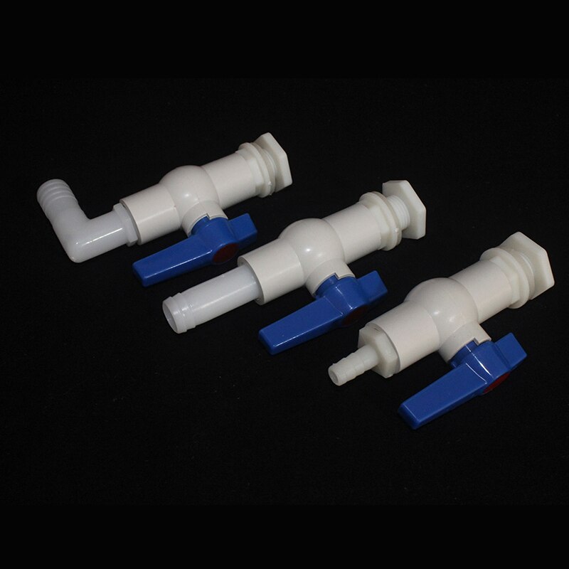 Aquarium Fish Tank Bulkhead Drainage System With Valve Water tower Joint Bucket Accessories For 10/20MM Outlet Flexible Hose