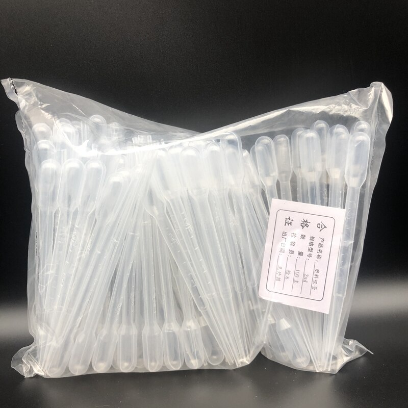 3ml Plastic Lab Tools 100pcs 200pcsDisposable Graduated Dropper Transfering Pasteur Pipettes