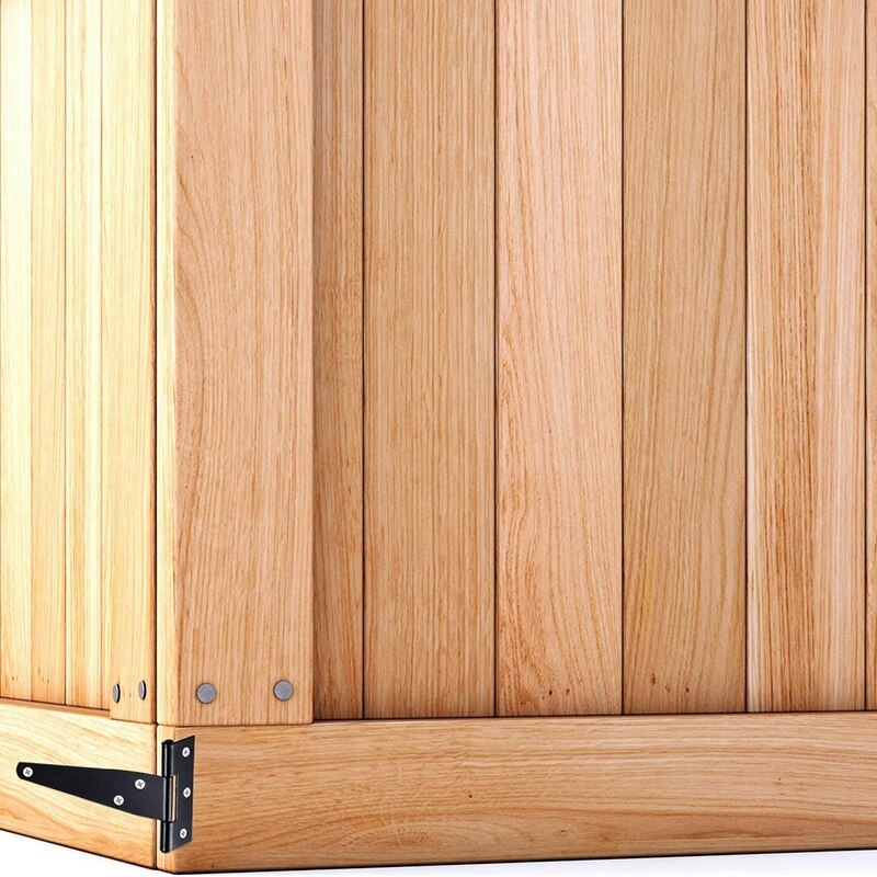 6 PCS 4 Inch T-Strap Hinges Rustic Gate Strap Hinge Rustproof Gate Door Black Hinges for Windows, Fence and Barn Gates