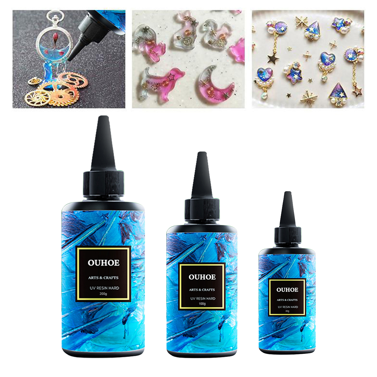 UV Acrylic Resin Glue Craft Jewelry Making Coating for DIY Accessories