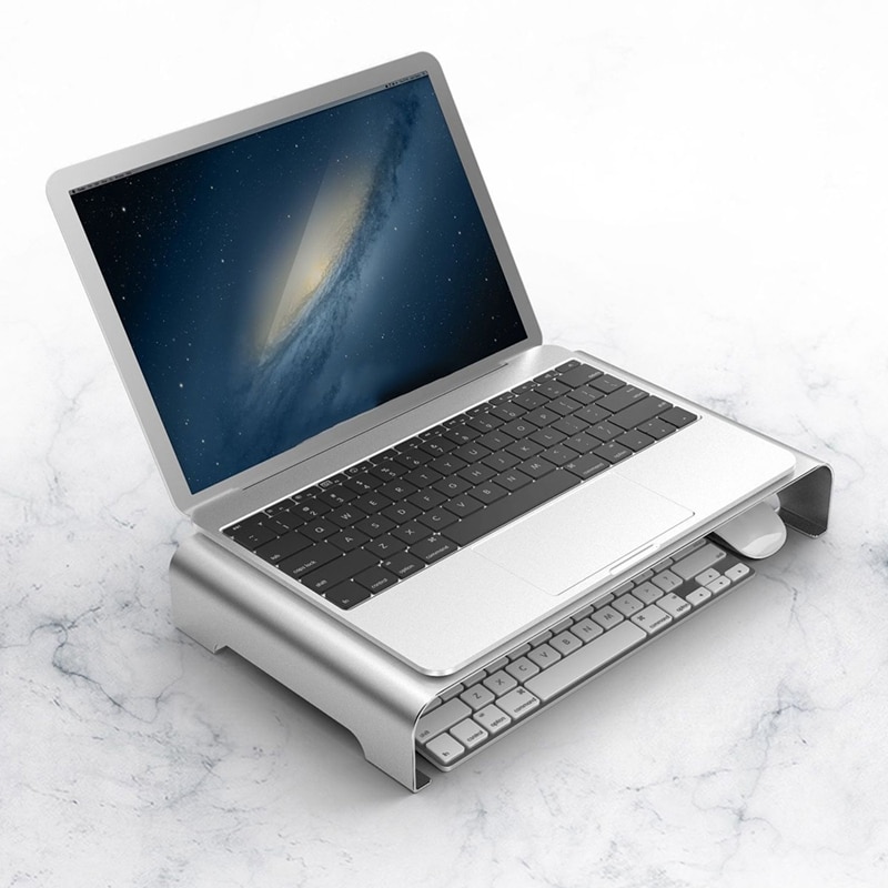 Aluminum Alloy Display Screen Storage Rack Laptop Stand Holder Bracket Heightening Mount, Computer Monitor Stand