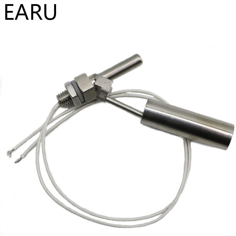 1pc Water Level Sensor Liquid Float Switch Tank Pool Aquarium Stainless Steel Water Pump Switch Metal Float Switch Controller