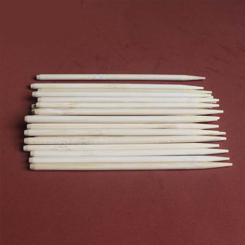 bamboe stok bamboe borstel kinderen zand schilderij handvat licht klei accessoires Length15cm en diameter 7mm