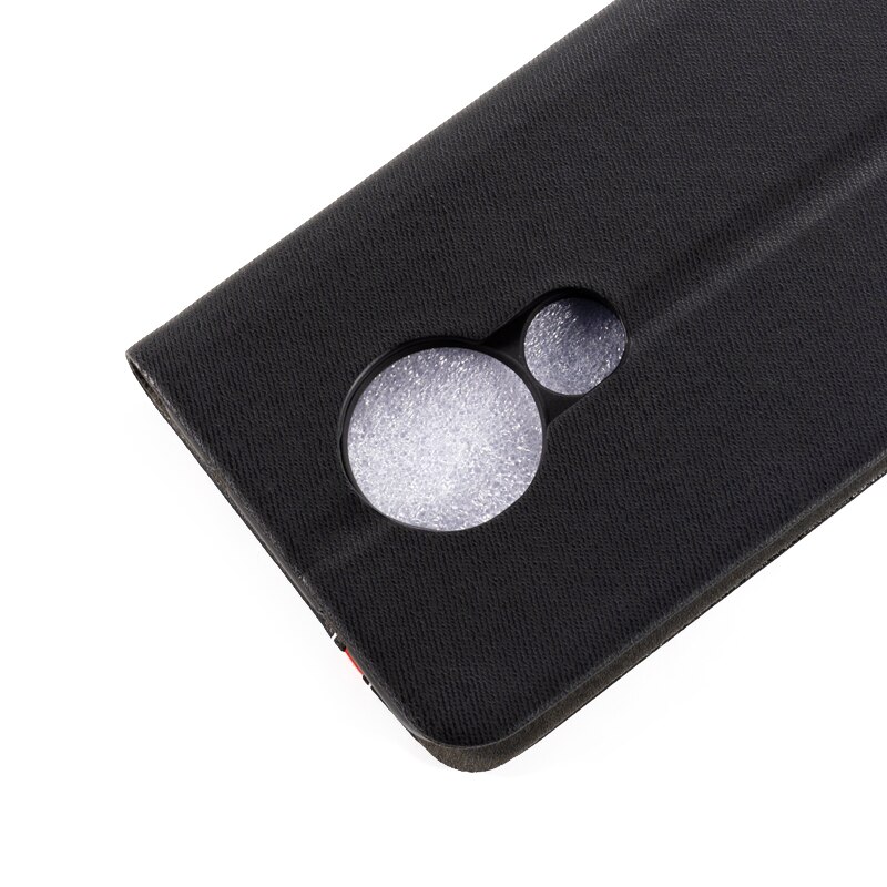 Luxe pu leren hoesje voor nokia 7.2 flip case voor nokia 6.2 telefoonhoesje zachte tpu siliconen achterkant