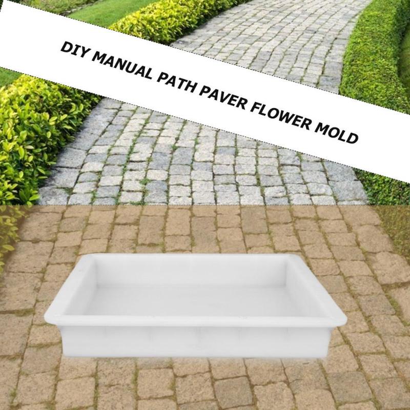 DIY Paving Mould Home Garden Road Concrete Stepping Driveway Stone Path Mold Walkway Pavement Mould