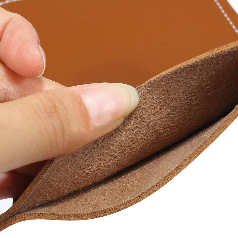 Universal Brown Leather Waist Belt Loop Cellphone Phone Protection Case Bag Holster Men Women Cell Phone Bag 6 Colors