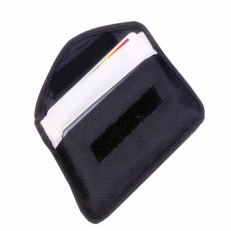 Saco de bloqueio de sinal quente anti-radiação sinal blindagem chaves do carro bolsa carteira de telefone celular bolsa de moeda monedero portemonnee