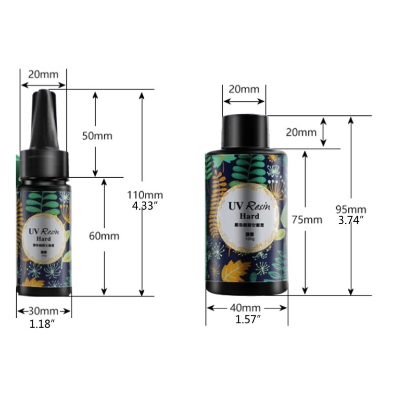 10-100g żywica UV krystalicznie czyste twardy żywica formy klej ultrafioletowe utwardzana żywica światło słoneczne aktywowane biżuteria z żywicy zrobienie rzemieślnictwo