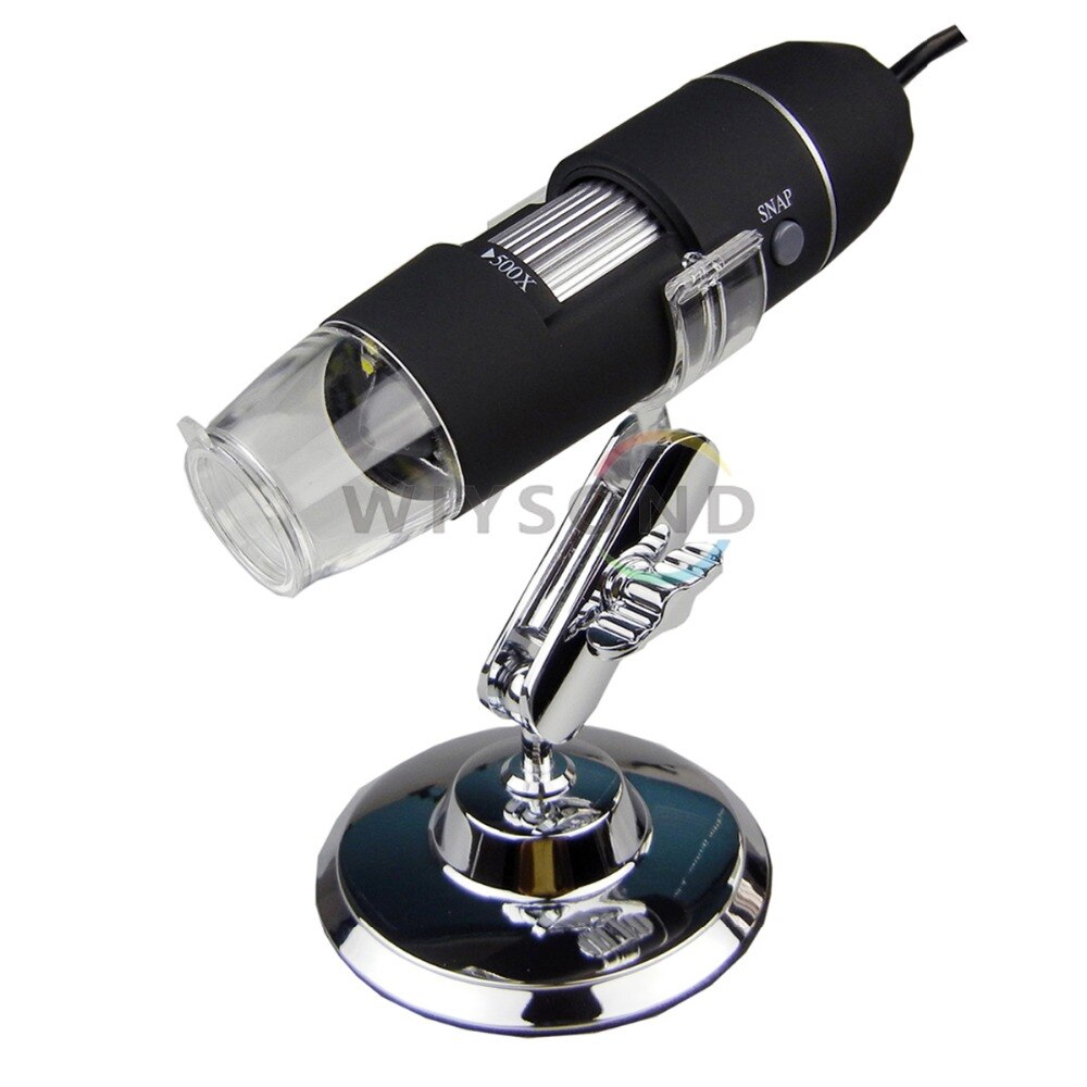 TL011 Handheld Draagbare USB PC Vergrootglas Camera 8 Led Digitale 50-500X2 MP Microscoop Endoscoop