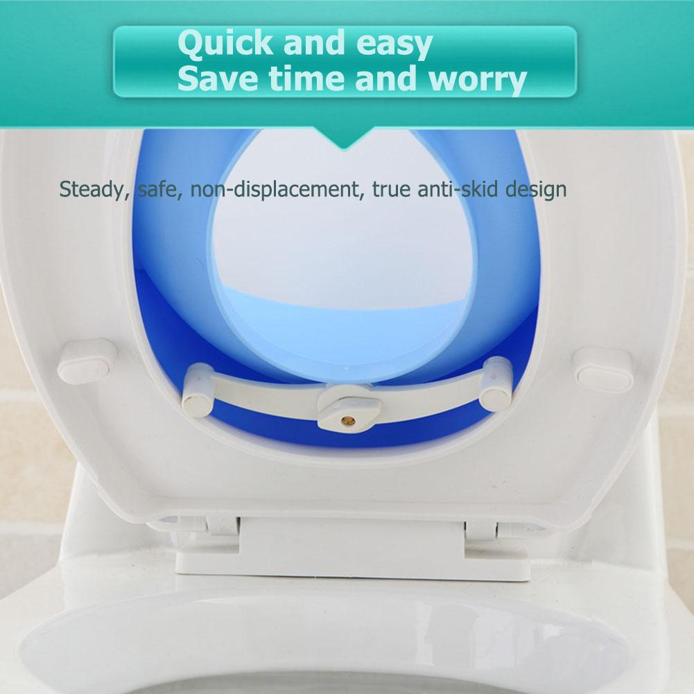 Portable Toilet Ring Safe Seat Comfortable Assistant Training Assistant Urinal Toilet Potties with Armrest for Girl