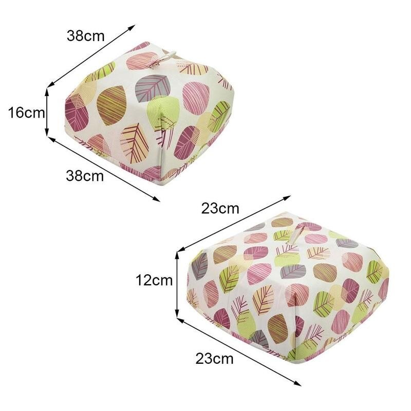 Aluminum Foil Food Covers Foldable Insulated Thermal Food Tent Covers Food Storage Cover Kitchen Accessories