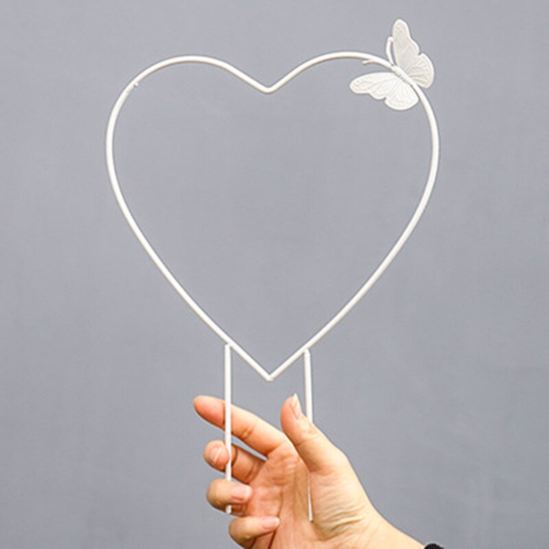 Metal Plant Trellis Support Wire Decorative Plants Climbing Holder Rack Metal Plant Trellis Support B99