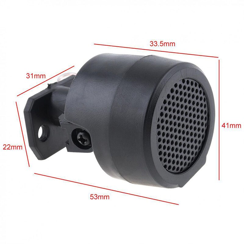 BSTGS Black 500W Car Horn Tweeter Audio Loudspeaker Car Stereo Treble Speaker for Cars Tweeters speakers Auto Accessories