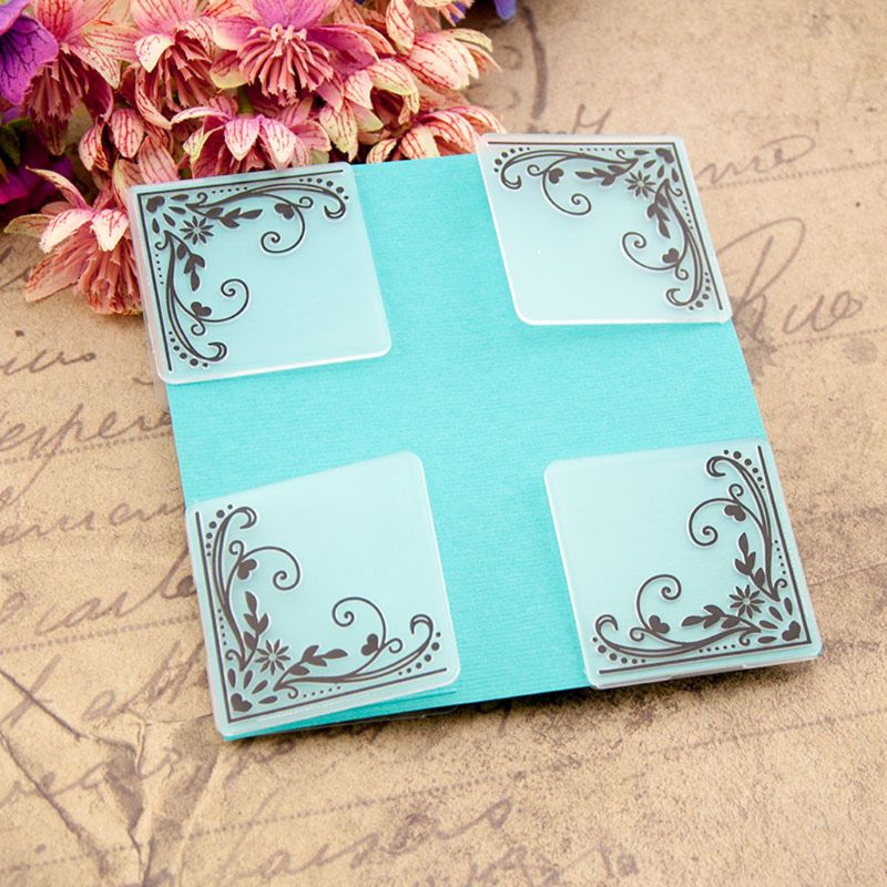 Plastic Embossing Folder Template DIY Scrapbook Photo Album Card Making Decoration Crafts Lacework N1HA