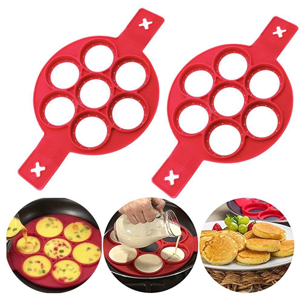 Stampo per pancake per uova stampo per uova in silicone stampi per frittate per uova fritte per cucina