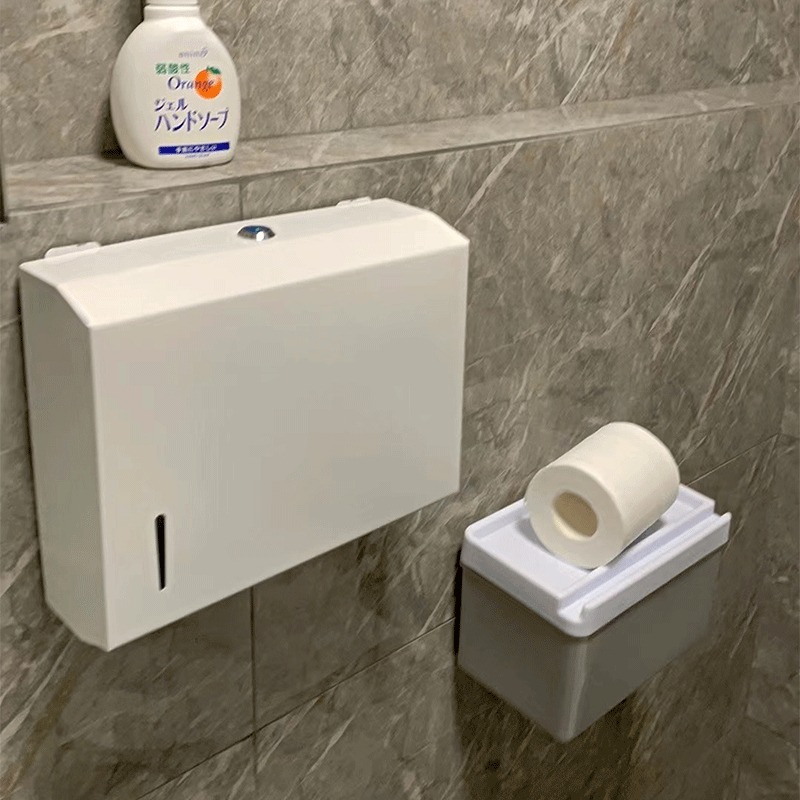 Metalen Wand Tissue Houder Badkamer Tissue Box Handdoek Dispenser Waterdichte Keuken Toiletpapier Opslag Goud Roestvrij Staal Cadeau