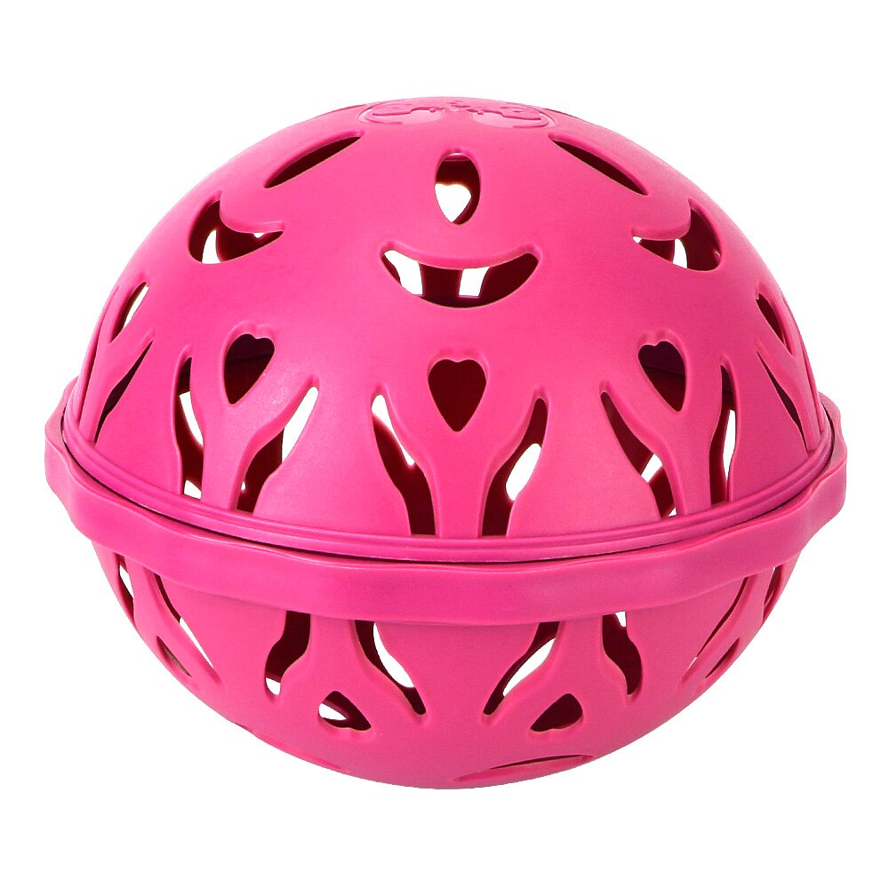 For Washing Machine Reusable Bubble Bra Double Ball Saver Washer Keeping Clothes Eco-friendly Bra Laundry Balls: Rose Red