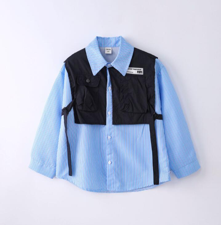 Camisa verde de gran tamaño con cordones para niños, pantalones Cargo informales para correr, ropa de calle de Jazz, disfraz de baile, Hip Hop: 4XL / Beige