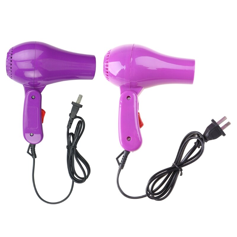 AC 220V Hair Blow Dryer 850W Travel Compact Blower Foldable Portable