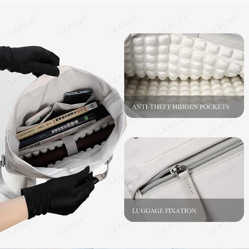 Women laptop backpack waterproof three way handbag for women Style portable 15 inch notebook backpack