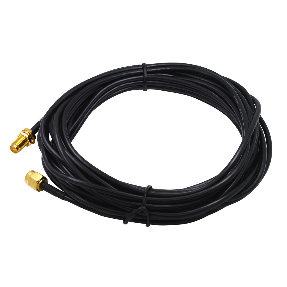 TISHRIC 6 M uniwersalny przedłużenie anteny Wifi kabel męski na żeński RG174 RP-SMA czysta miedź pozłacane bezprzewodowy dostęp do internetu do routera bezprzewodowa sieć lan