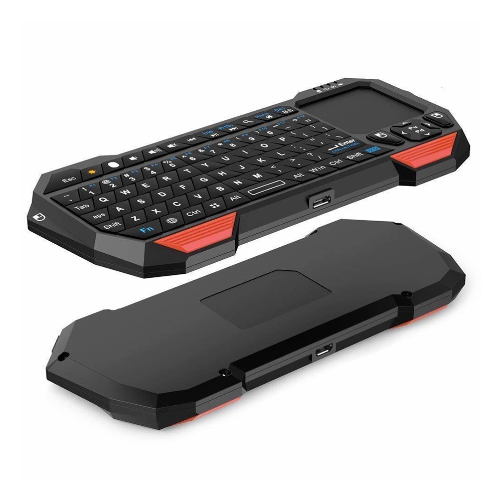 Mini draadloos toetsenbord  bt05 mini bluetooth draadloos toetsenbord met touchpad voor ios android smart tv pc