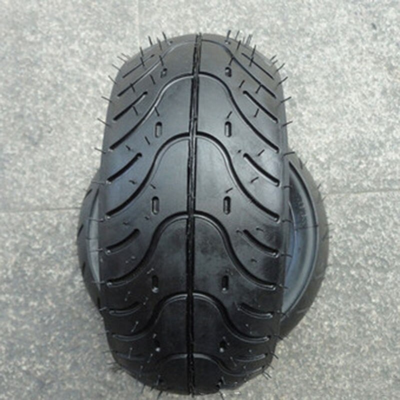 90/65-6,5 válvula curva de neumático delantero se adapta a 49Cc Mini Moto de cross Scooter Mini Moto