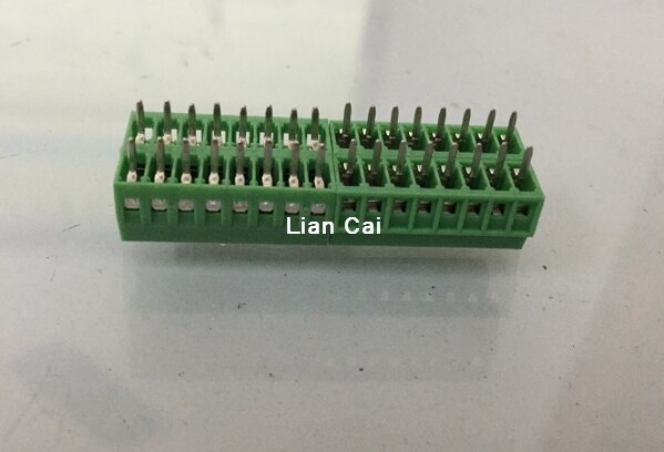 10pcs 8 Poles/8 Pin 2.54mm Pitch PCB Mount Screw Terminal Block Connector - Fits PCBs!