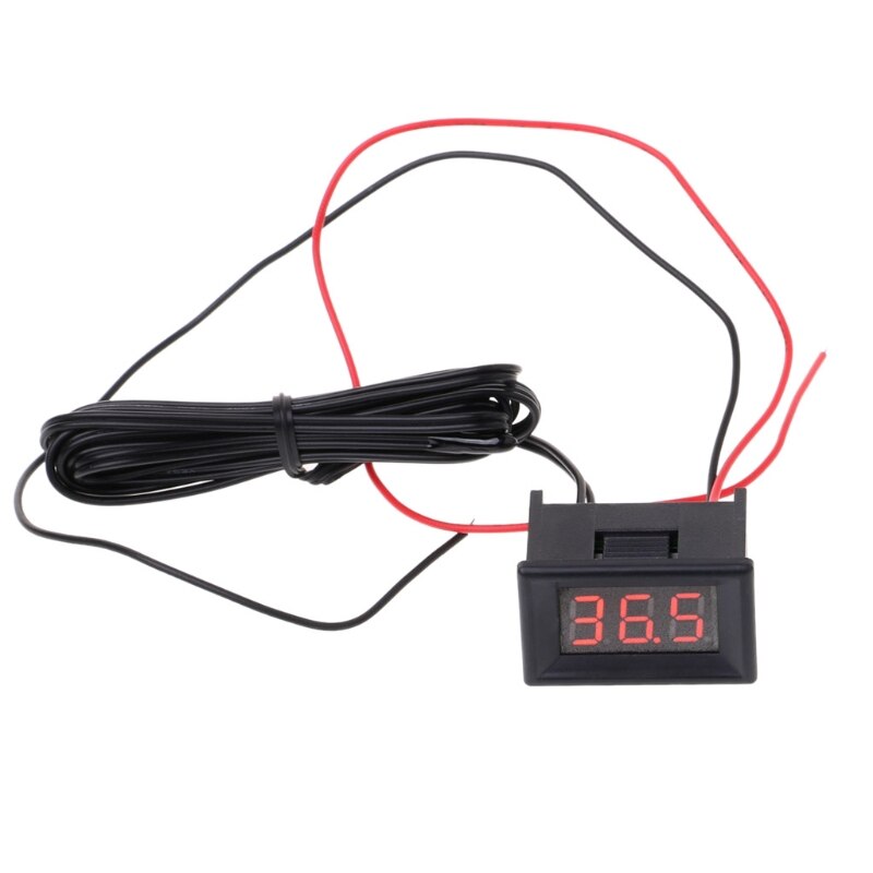 LED Digital Thermometer Car Probe Fridge Freezer Temperature -40~120C Degree DIY