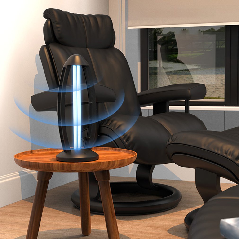 Uv Disinfection Lamp Plastic Desktop Mobile Disinfection Mite Removal Lamp Portable Household Uv Germicidal Lamp